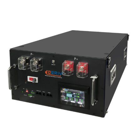 51.2V 280Ah 14.3KWh LiFePo4 Battery Black
