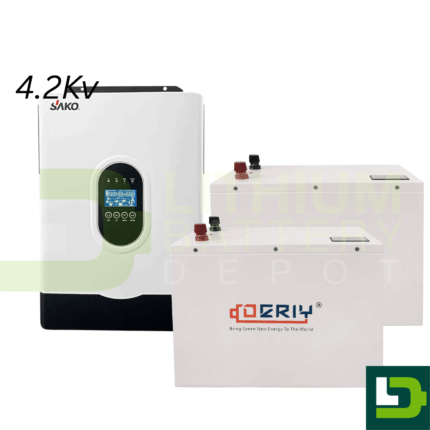 4.2KVA/7.2kWH Complete Inverter System (No Solar)