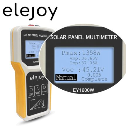Elejoy EY1600W Solar Panel Tester -  MPPT Photovoltaic Multimeter (5-1600W)