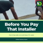 Before You Pay That Installer
